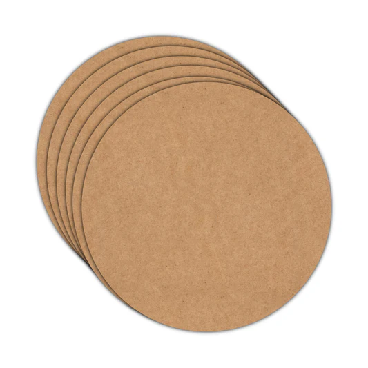 Round MDF Bases